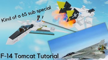 F 14 Tomcat Tutorial | Roblox Plane Crazy