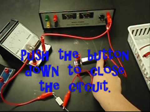 Ohm's Law Lab - YouTube circuit diagram physics 