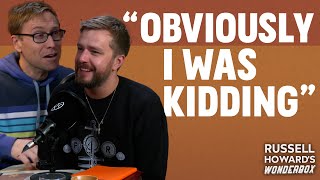 Iain Stirling's MADDEST Newspaper Headline About Him | Russell Howard's Wonderbox