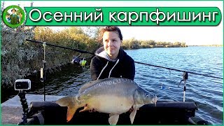 Ловля карпа осенью - Осенний карпфишинг 2018 на водоеме Три Карася