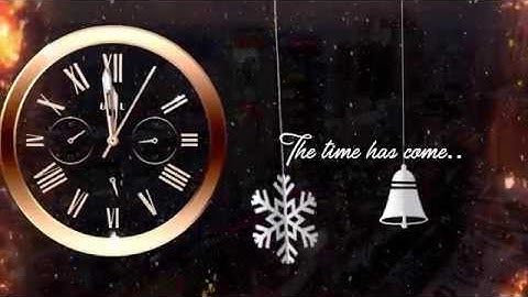 New Year Clock Countdown 2020