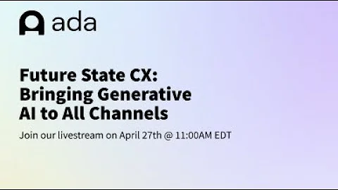 Future state CX: Bringing generative AI to all channels