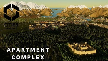 Building an Apartment Complex using DEVELOPER MODE! | Cities Skylines 2 Timelapse