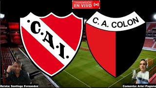 INDEPENDIENTE vs COLON DE SANTA FE🔴 EN VIVO | LIGA PROFESIONAL 2021 (Audio)