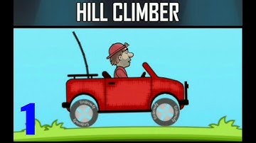 Hill climb racing-Gameplay Walkthrough part 1-Hill climber (ios, android)