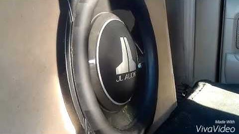 Jl Audio 12w1v2 Ported Box Wow Excursion Jl Audio 12