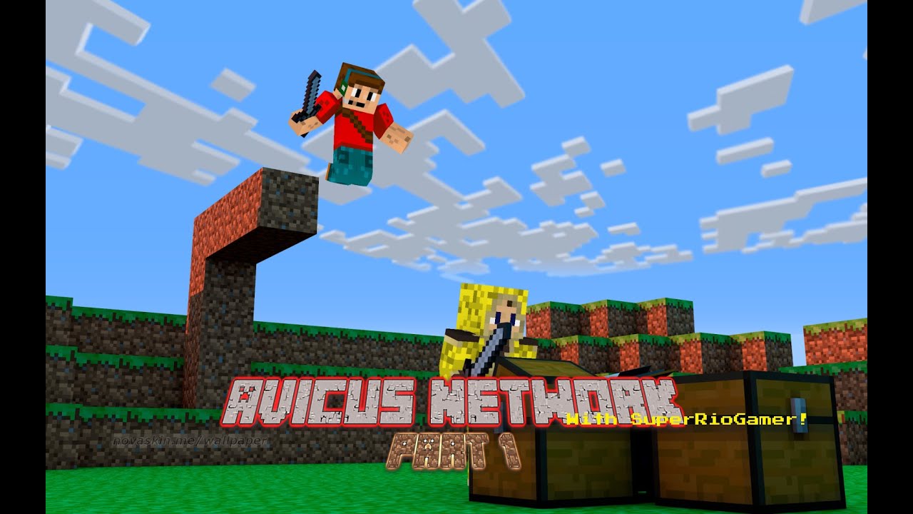 Avicus Network Part 1 with Super Rio Gamer! - YouTube