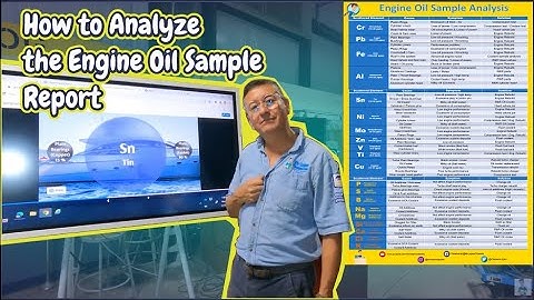 How to Analyze the Engine Oil Sample Report