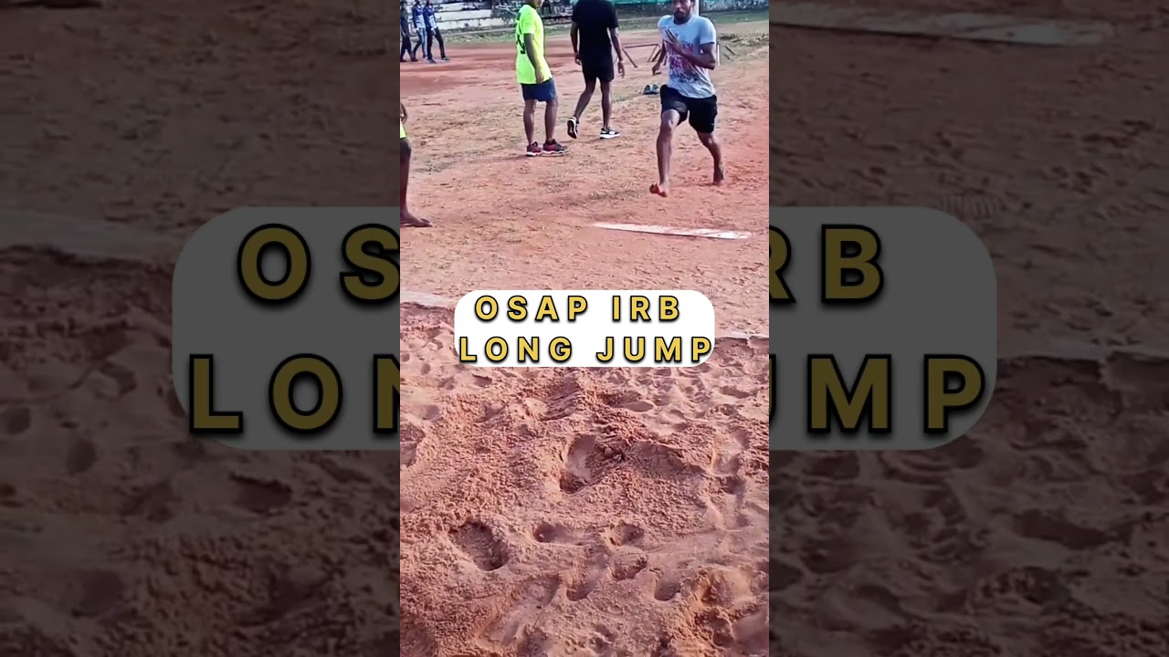OSAP IRB Long Jump 😱 II 13.1 Feet II 