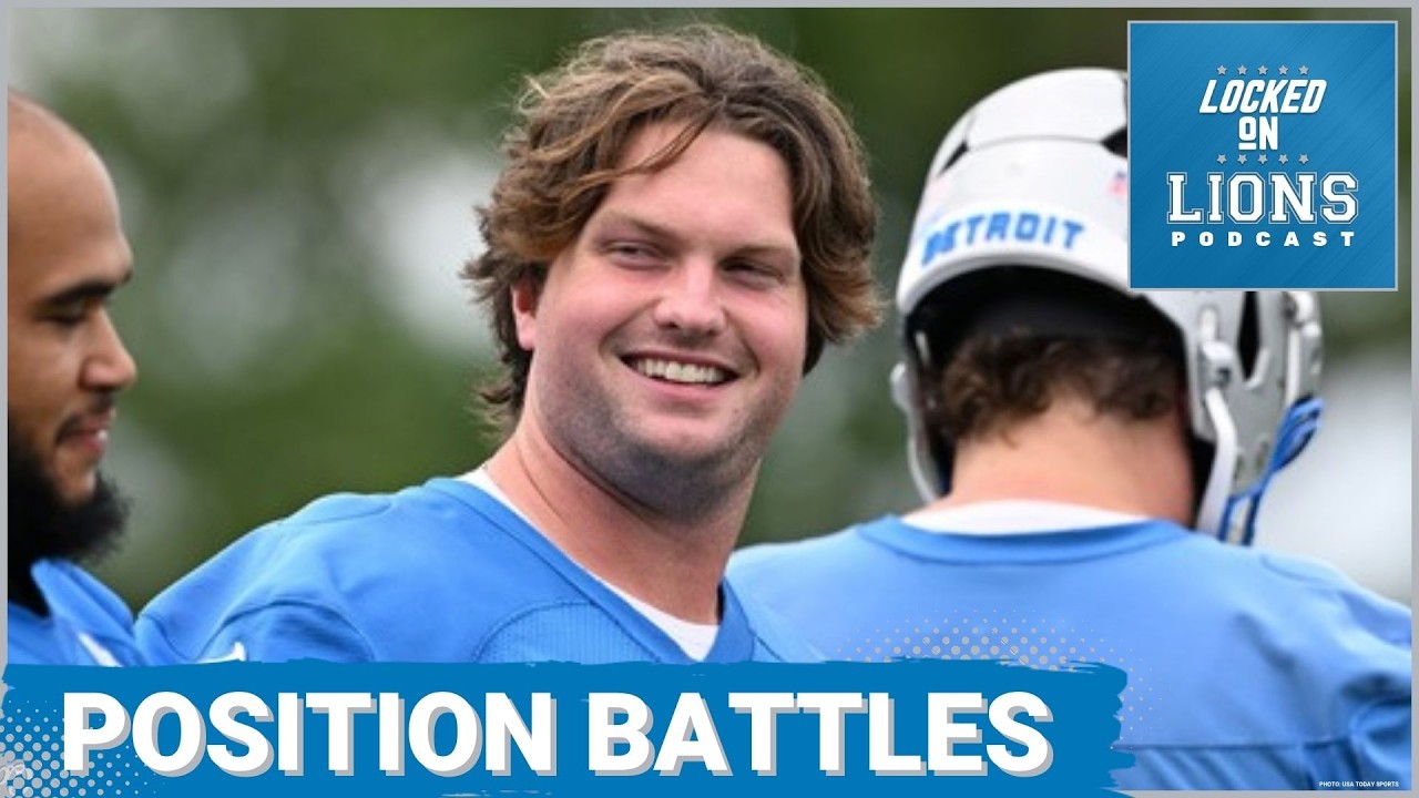 Detroit Lions TOP POSITION BATTLES To Watch For In Training Camp + Lions Secondary Concern