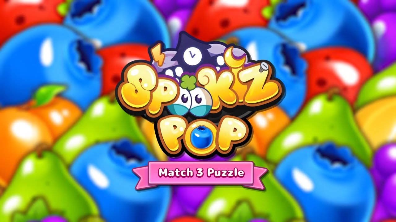 SPOOKIZ POP - Match 3 Puzzle (by SUPERBOX) IOS Gameplay Video (HD