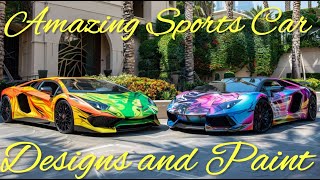 Amazing Sports Car Designs and Paint