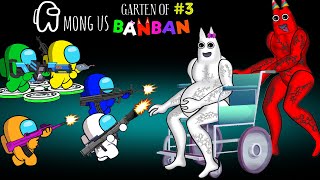 어몽어스 VS Garten Of Banban Game #3 But... | Among Us Zombie Collection | AMONG US ANIMATION