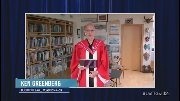 Ken Greenberg, honorary degree recipient, spring c...