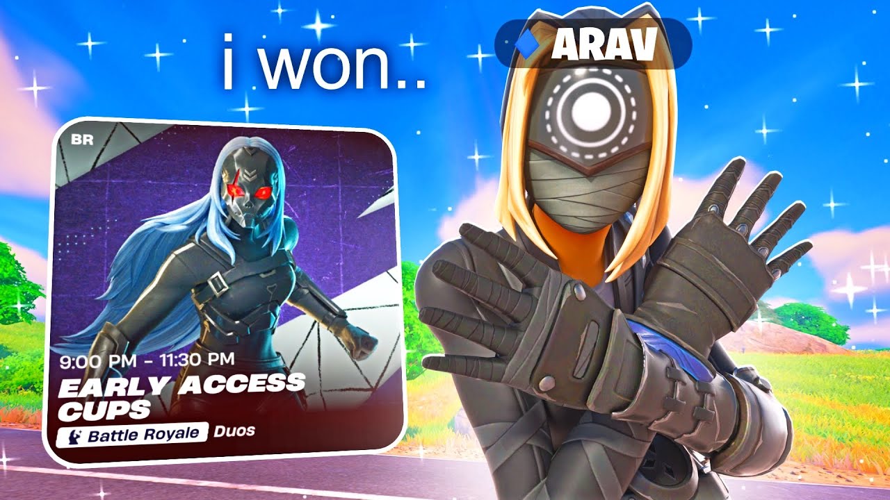 How I WON The Fortnite EARLY ACCESS CUP!