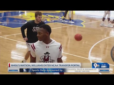 NMSU's Watson, Williams enter NCAA Transfer Portal
