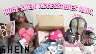 HUGE SHEIN ACCESSORIES HAUL 2024| 30+ items ( lashes,nails, jewelry, phone cases, room decor \& more)