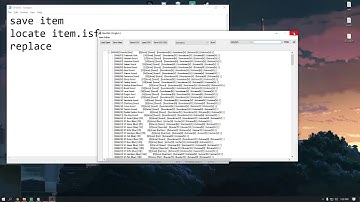 Item editor tutorial