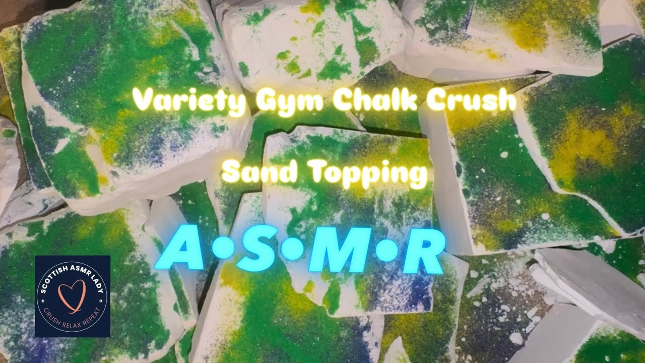 Variety Gym Chalk Mass Crush β’ ASMR - YouTube