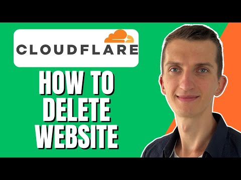 How To Delete a Website On Cloudflare