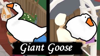 Beating Untitled Goose Game as a Giant Goose