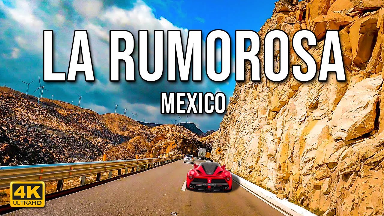 La Rumorosa Scenic Drive [4K] Most Dangerous Highway Baja