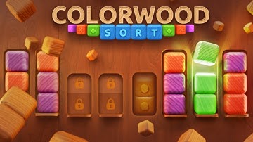 Colorwood Sort Puzzle Game Gameplay Video for Android Mobile