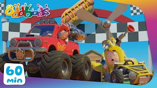 Race for the Hot Dog | Oddbods | Food for Kids