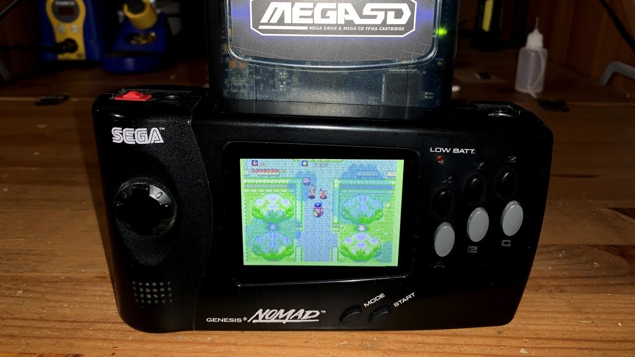Sega Nomad LCDDRV Installation Guide - A new RGB display option for the Sega Nomad!