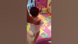 Danisa surprise gift when she get parklon coby haus baby fence