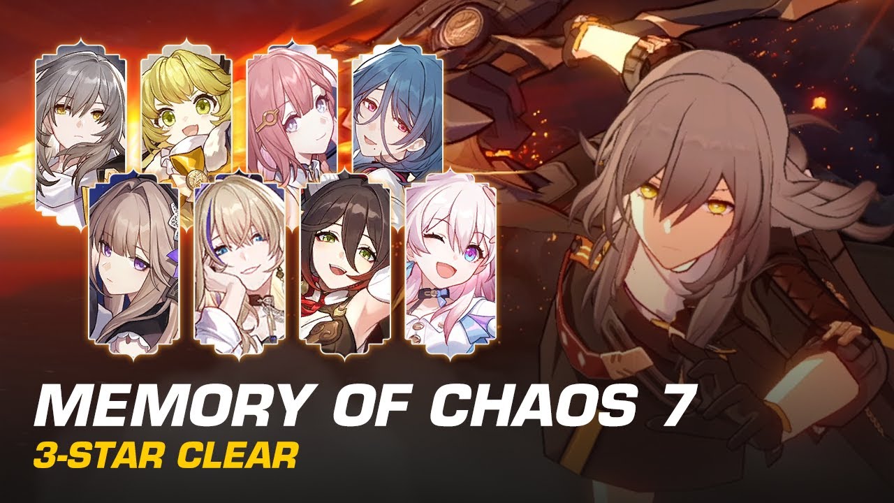 Memory of Chaos F7 Perfect Clear (11/06/23) Honkai Star Rail YouTube