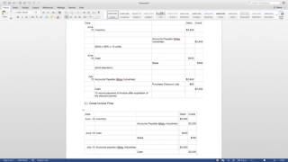 Problem solution: Accounting Written Assignment Problem 6.4A