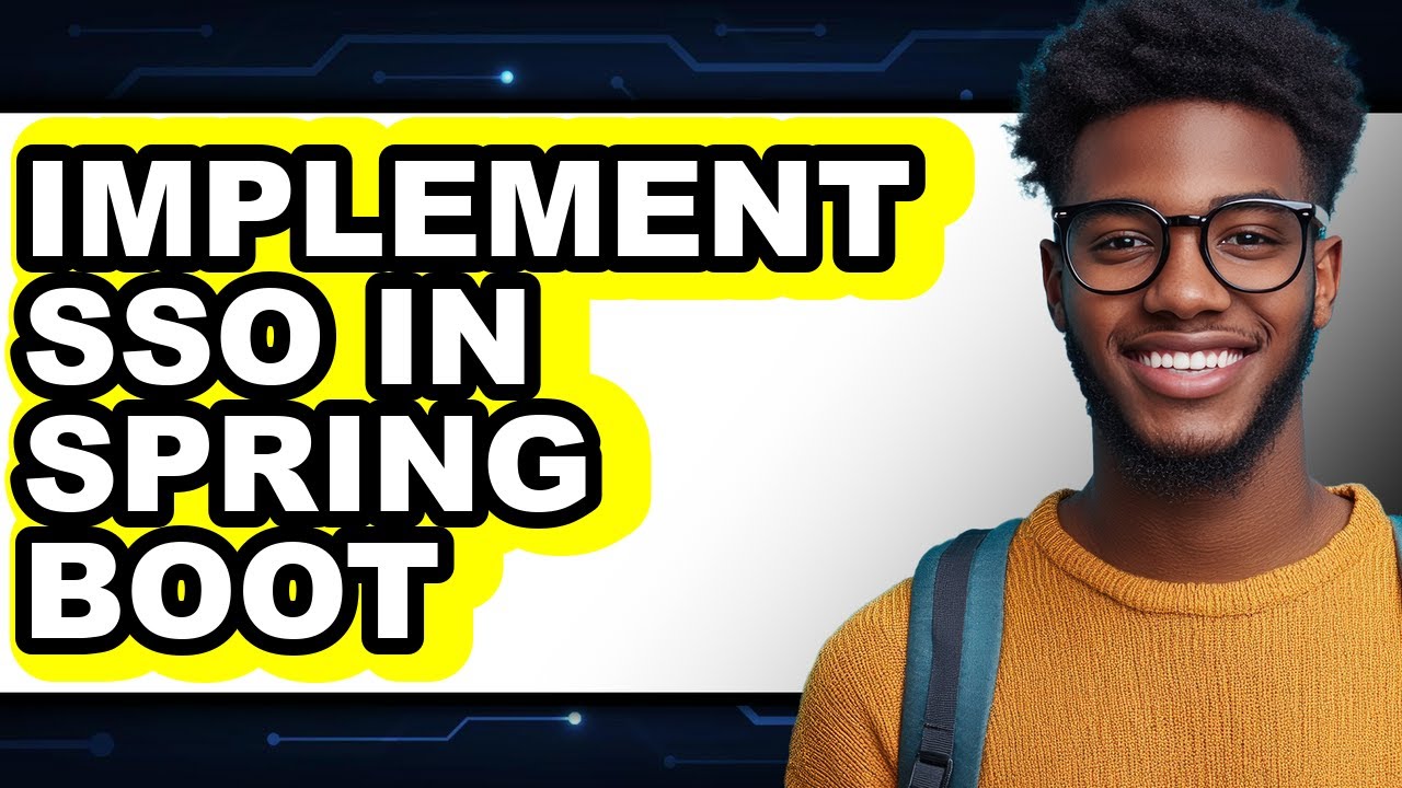 Spring Boot Sso Implementation How to Implement Sso in Spring Boot (updated) - YouTube