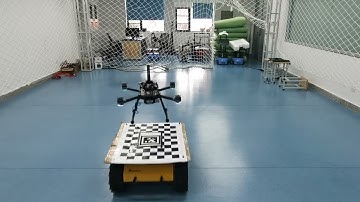 Low-Complexity Control for Vision-based Landingof Quadrotor UAV on Unknown Moving Platform