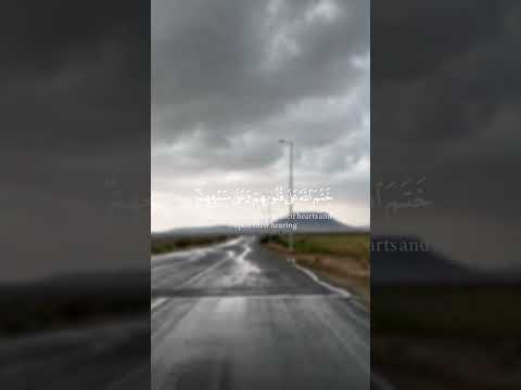 سواء عليهم أانذرتهم ام لم تنذرهم لا يؤمنون ختم الله علي قلوبهم قرآن ياسر الدوسري