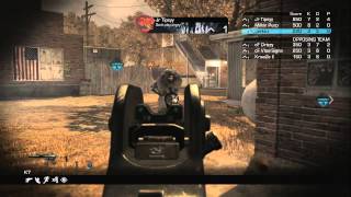 us winning first map 6 to 2 on warhawk