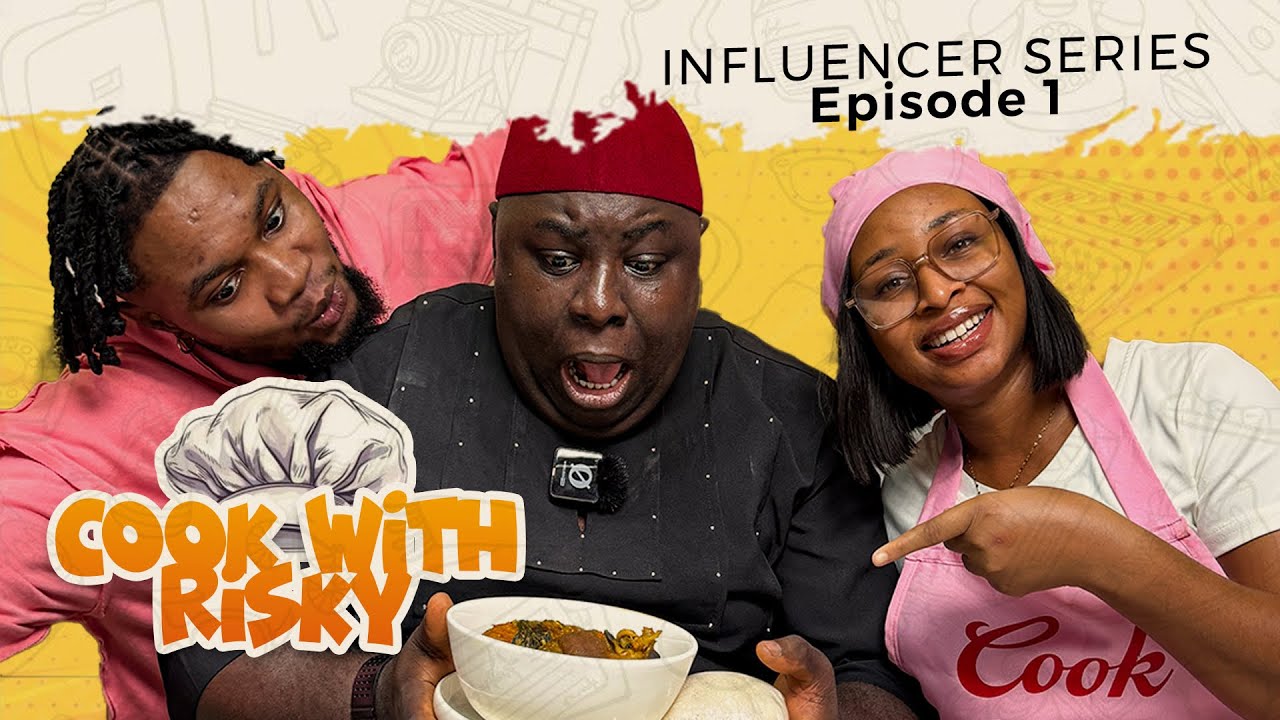 Nollywood Actor Rates a Fan’s Cooking 😂🍲 | Cook With Risky Ep.2 