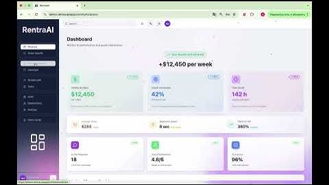demonstration of SaaS AI-concierge for hotels