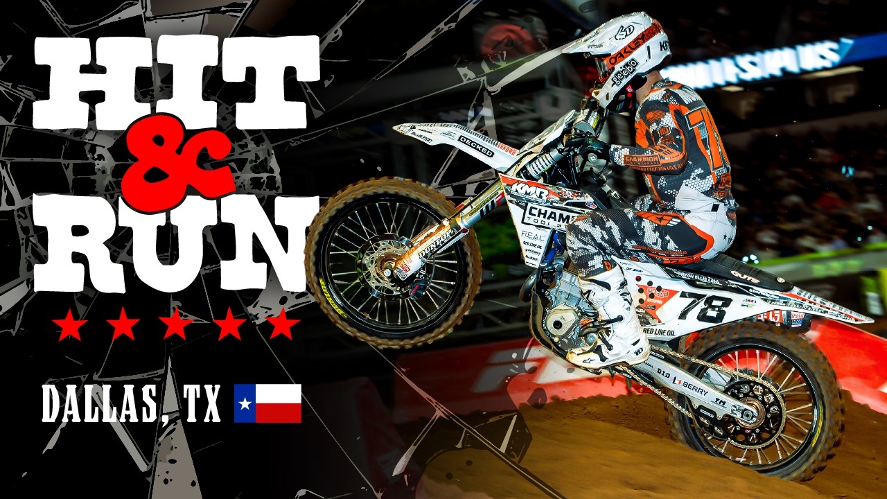 ДТП со скрытием с места происшествия в Арлингтоне!?!? 7-й этап Суперкросса | KMR