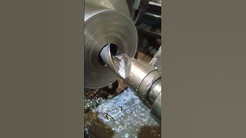 Drilling on Lathe Machine #education #viralvideo