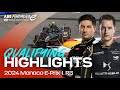 He must have hit the wall   round 8 monaco eprix qualifying highlights