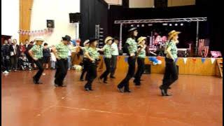country road line dance