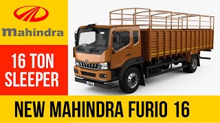 Mahindra Furio 16 Sleeper Truck video