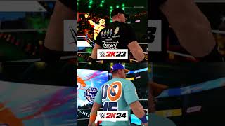 John Cena Entrance Comparison (Wwe 2K24 Vs Wwe 2K23) 🎮😳