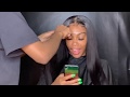 CLOSURE LIKE FRONTAL INSTALL| ALIPEARL HAIR | WATCH ME WORK