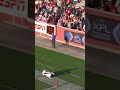 FALLS BACKWARDS and STILL catches it! #xfl
