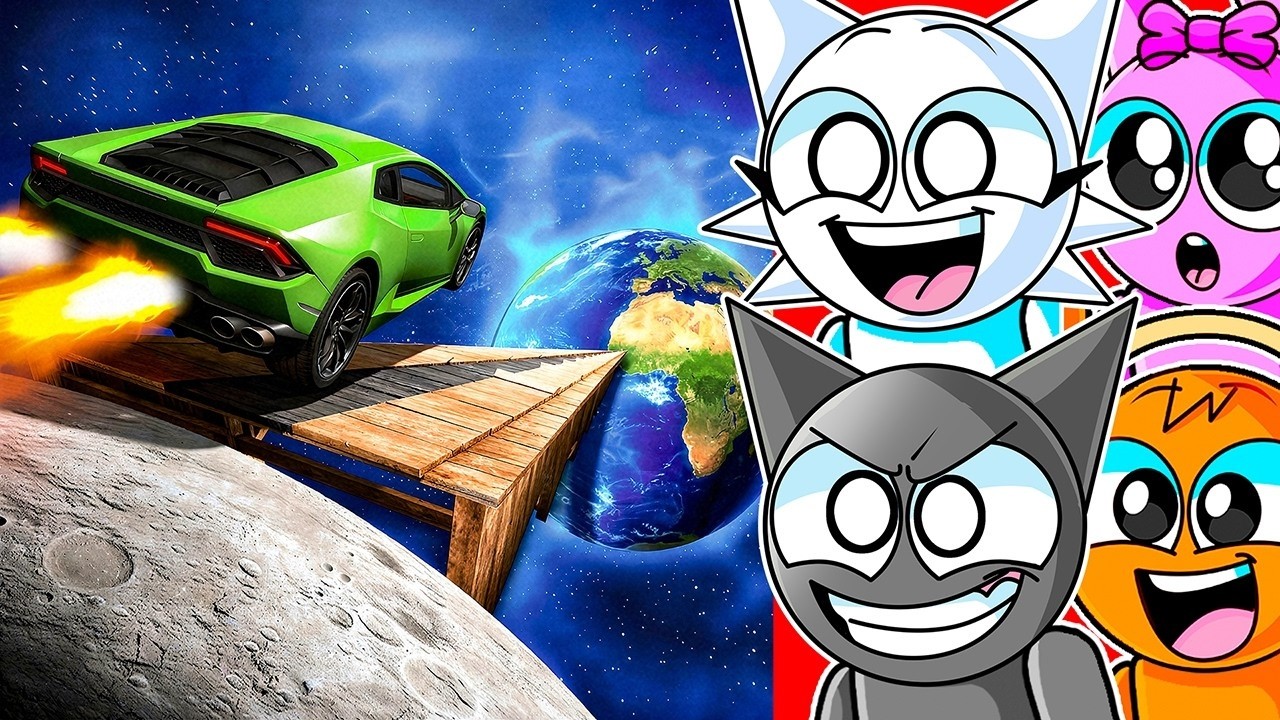 CARS VS 1000000 FEET JUMPS!!!