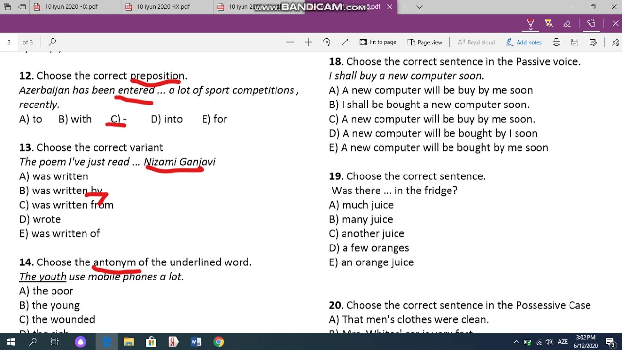#buraxilis #sinaq  #9cusinif  #ingilis dili  9-cu sinif Buraxılış imtahanı.ingilis dilindən sınaq
