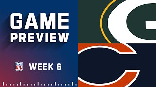 Green Bay Packers Vs. Chicago Bears Week 6 Nfl Game Preview
