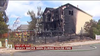 Family displaced after two alarm fire in Colorado Springs neighborhood